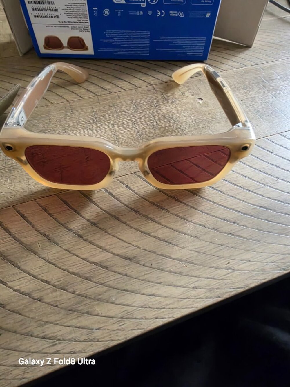 Meta fury smart sunglasses.  No prescription used almost new.